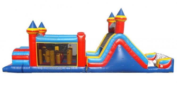 Obstacle Course and Slide (dry)