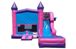 CO 1467 C 253.ma 1705956046 Pink Module Castle Slide Combo with pool (wet)