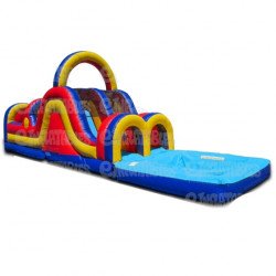 25 Zip It Obstacle Course with Large Pool (wet)