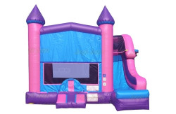 CO 1475 C 1.ma2 1734586969 Pink Module Castle Slide Combo no pool (dry)