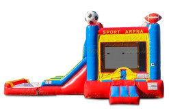 Double Lane Sports Combo with Pool (wet)