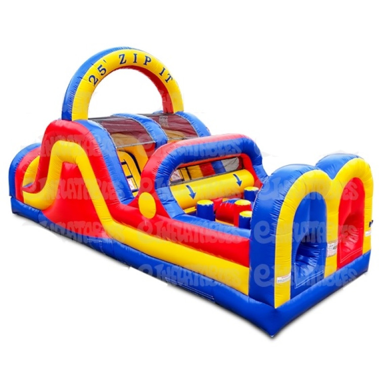 25ft Zip It Obstacle Course (dry)