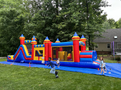 50ft Multi Configuration Course/Bouncer/Slide (dry)