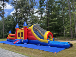 50ft Obstacle Combo Jumper with Pool (wet)