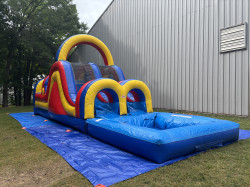 25 Zip It Obstacle Course with Large Pool (wet)