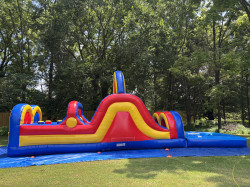 25 Zip It Obstacle Course with Large Pool (wet)