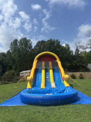 16ft Double Lane Slide (wet)